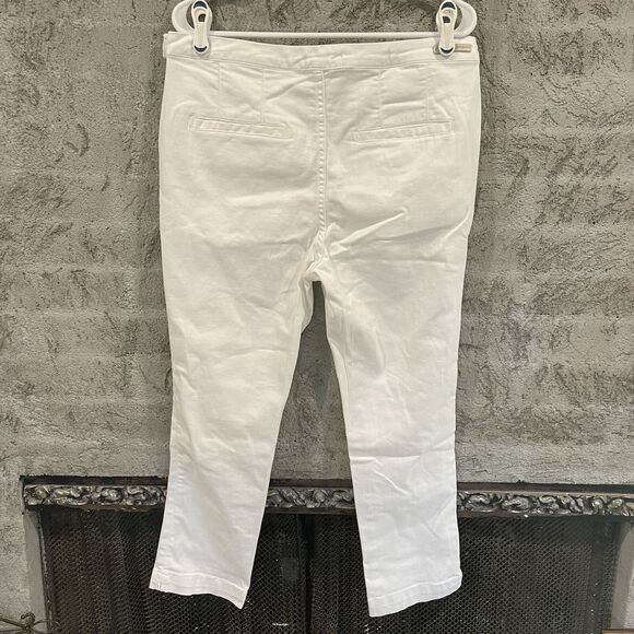 Pilcro and the Letterpress Anthropologie High Rise Denim Legging White Women 31 - Picture 6 of 6